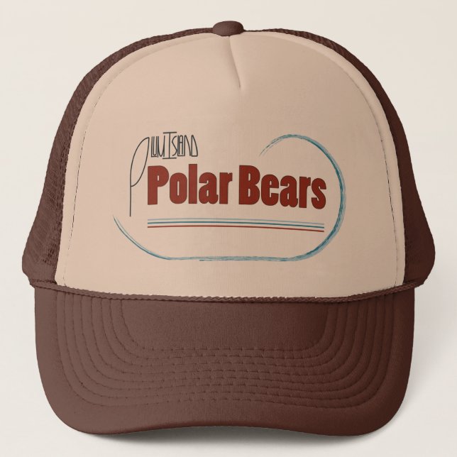 Polar Bear Trucker Hat (Front)