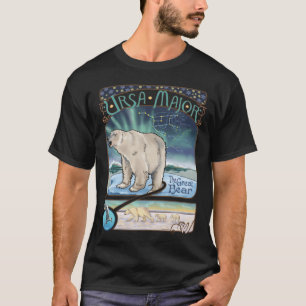 Polar Bear Ursa Major Constellation T-Shirt