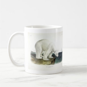 Polar Bear (Ursus Maritimus), Audubon's Quadrupeds Coffee Mug