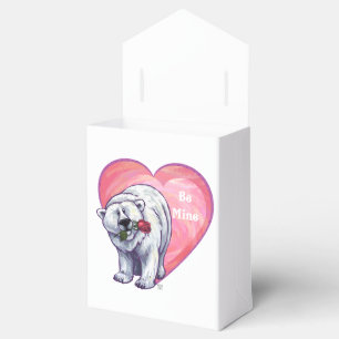 Polar Bear Valentine's Day Favor Box