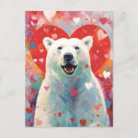 Polar Bear Valentine's Day 