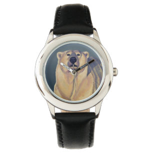 Polar Bear Watch Kid's Wildlife Bear Wrist Watch