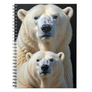 Polar Bear Wildlife Majestic Nature Life Wallpaper Notebook