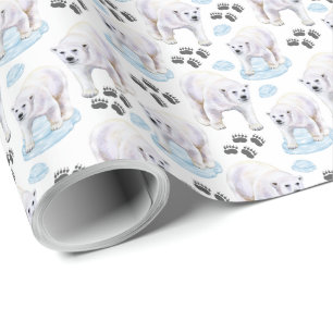 Polar Bear Wrapping Paper