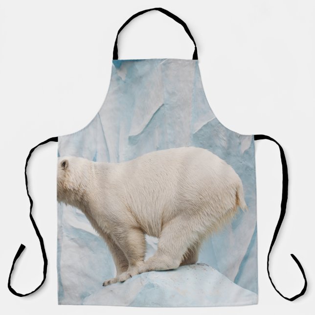 Polar Bear: Zoo Habitat Glimpse Apron (Front)