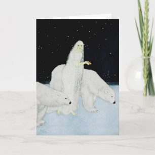 Polar Bears Christmas Holiday Cards Edmund Dulac