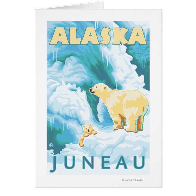 Polar Bears & Cub - Juneau, Alaska (Front)