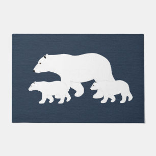 Polar Bears Doormat