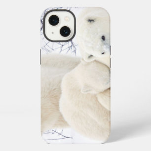 Polar Bears female and Two cubs 3 iPhone 13 Case