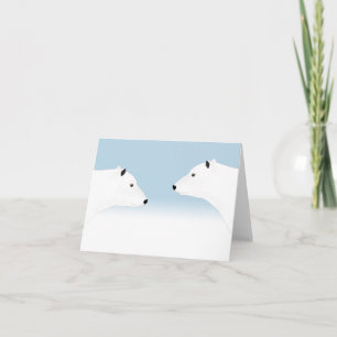 Polar Bears Greeting Card