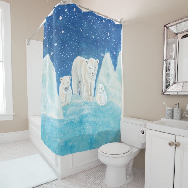 Polar Bears Illustration   (In Situ)