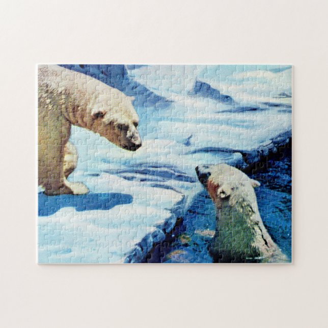 polar bears jigsaw puzzle (Horizontal)