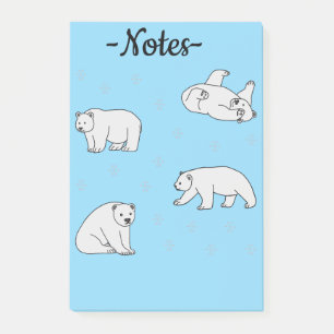 Polar Bears Post-it Notes