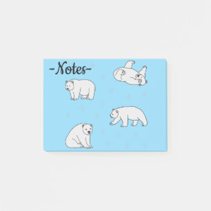 Polar Bears Post-it Notes