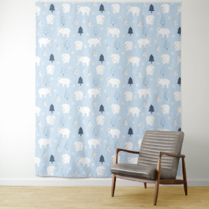 Polar Bears Tapestry