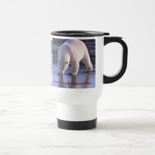 Polar Bears Travel Mug (Right)