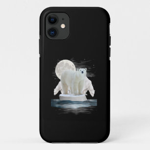 Polar Bears Wildlife Zoo Animal Lover Zookeeper Na iPhone 11 Case