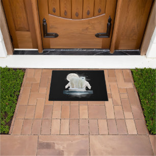 Polar Bears Wildlife Zoo Animal Lover Zookeeper Na Doormat