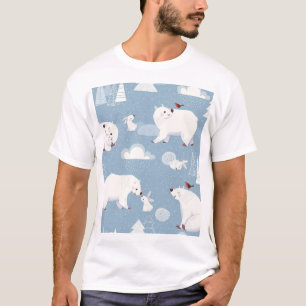 Polar Bears Winter Vintage T-Shirt