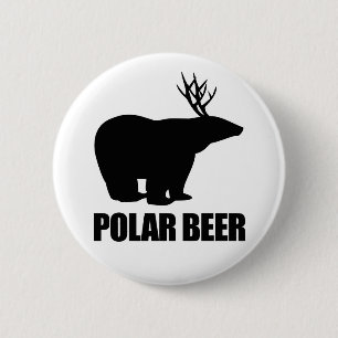 Polar Beer 2 Inch Round Button