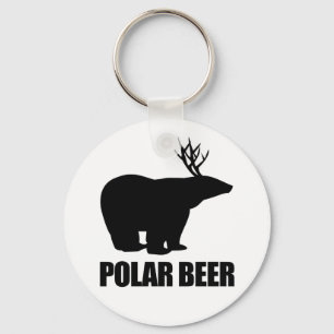 Polar Beer Keychain