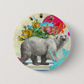 "Polar Dance 2" badge 2 Inch Round Button