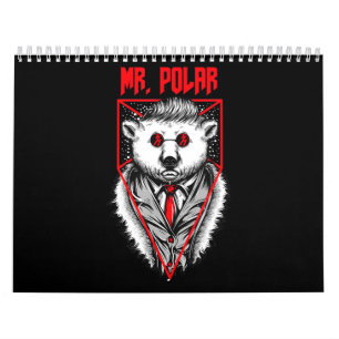 Polar Design A Funny Polar Bear Animal Lover Calendar