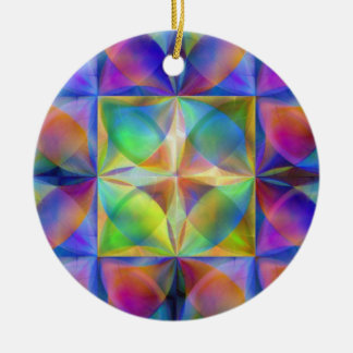 Polar Design II Ceramic Ornament