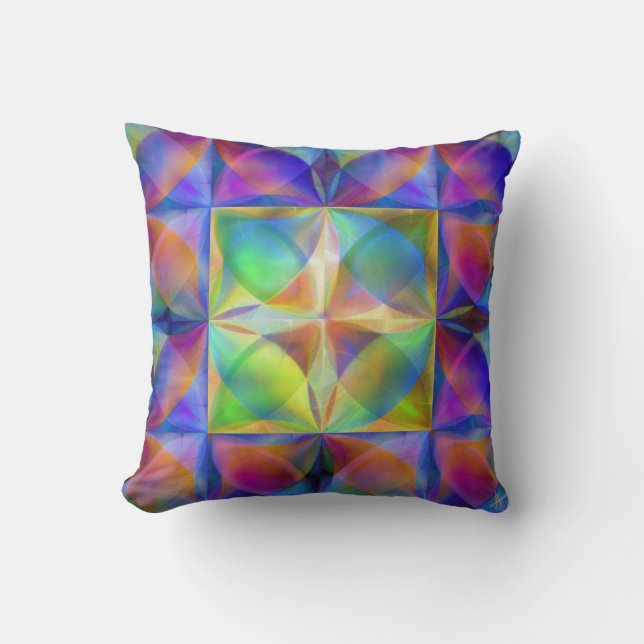 Polar Design II Throw Pillow (Front)