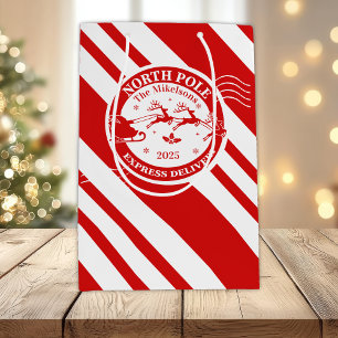 Polar Express Christmas Ticket Medium Gift Bag