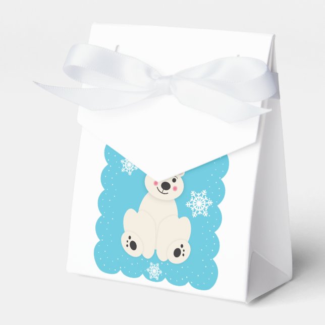 Polar Friend Favor Box (Front Side)