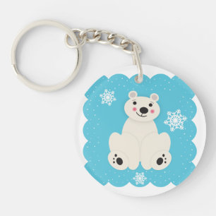 Polar Friend Keychain