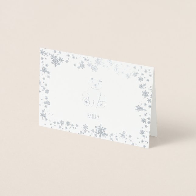 Polar Friends Foil Card (Front)