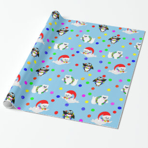 Polar Kids Wrapping Paper