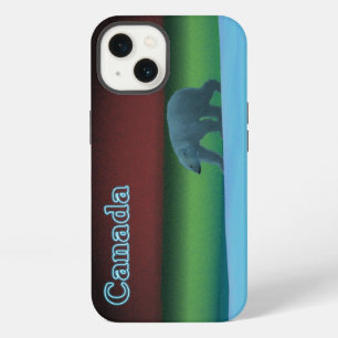 Polar Lights Polar Bear iPhone 13 Case