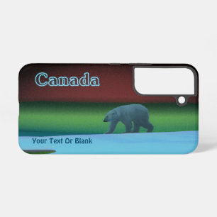 Polar Lights Polar Bear Samsung Galaxy Case