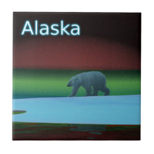 Polar Lights Polar Bear Tile