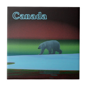 Polar Lights Polar Bear Tile