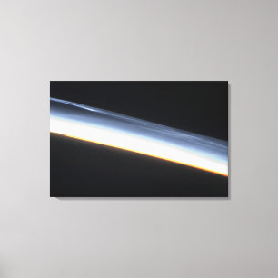 Polar mesospheric clouds canvas print
