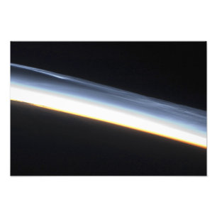 Polar mesospheric clouds photo print