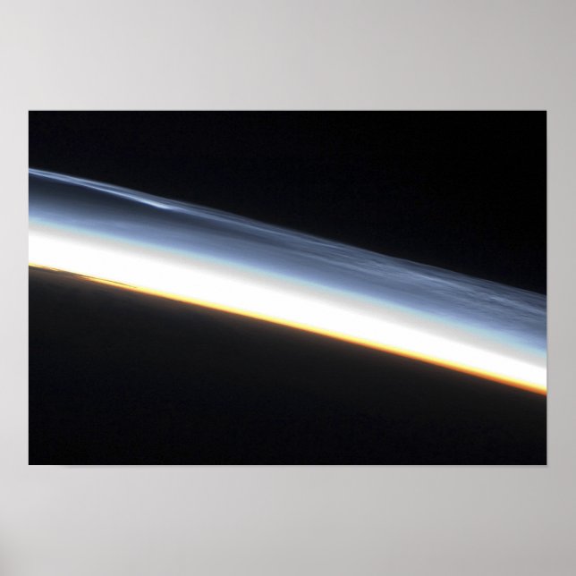 Polar mesospheric clouds poster (Front)
