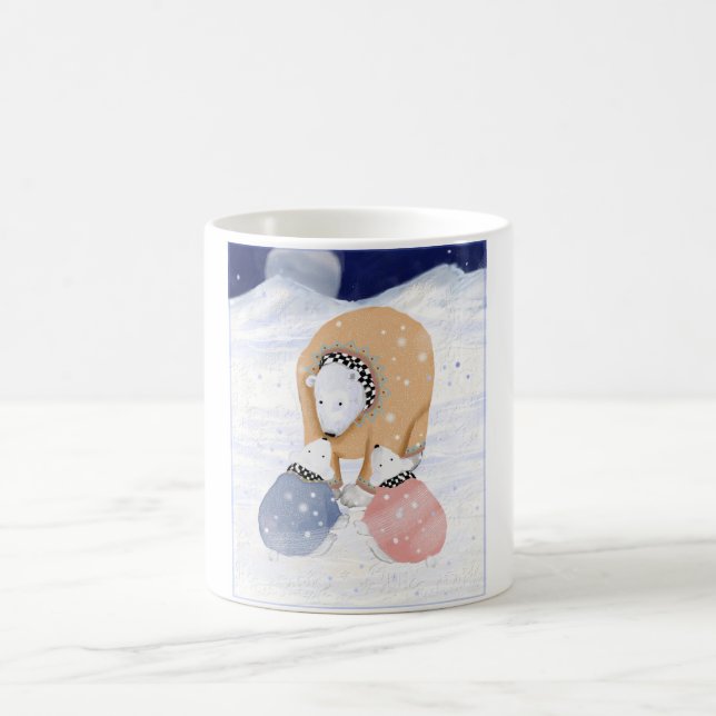 Polar Mom Coffee Mug (Center)