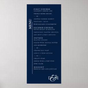 Polar Night Blue Poster