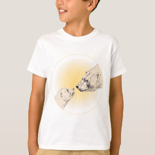 Polar Ours Art Enfants T-shirt Bébé Ours Enfants T