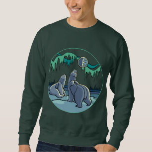 Polar Ours Sweatshirt Faune Art Unisex Chemise