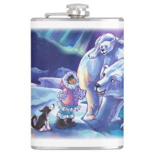 Polar Pals Hip Flask