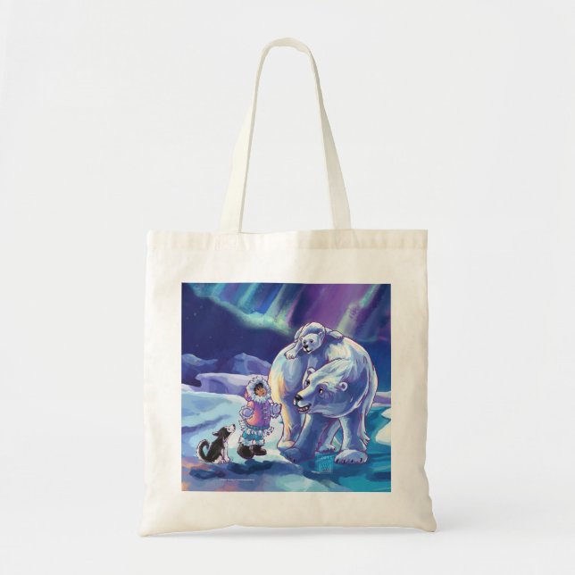 Polar Pals Tote Bag (Front)