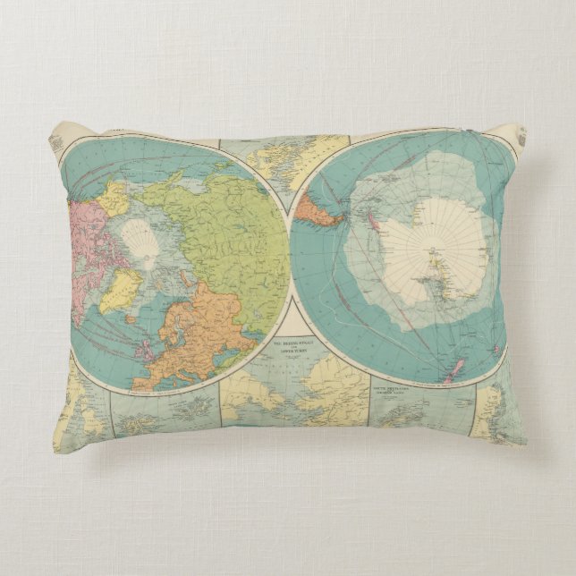 Polar Regions Accent Pillow (Front)
