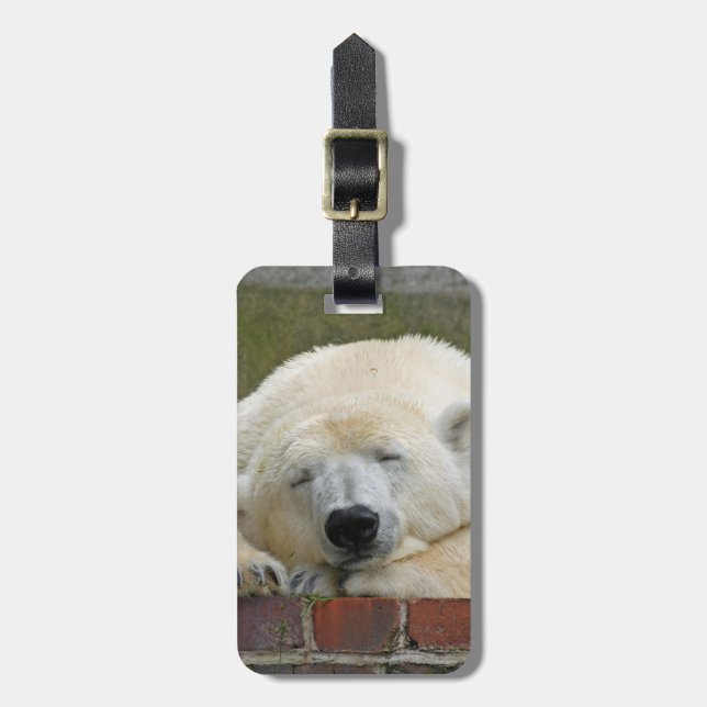 PolarBear20150501 Luggage Tag (Front Vertical)