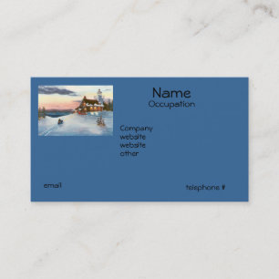 Polaris Sunset Business Cards